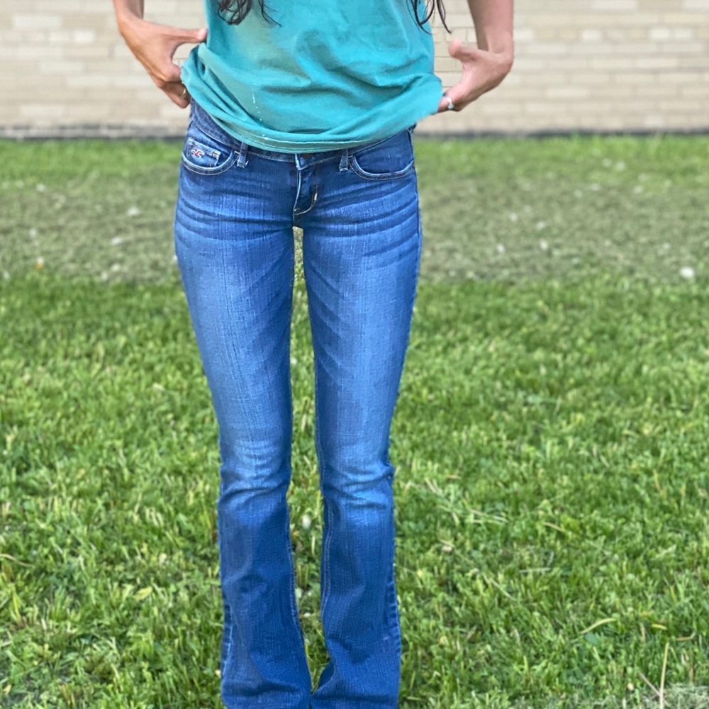 Hollister Low-Rise Bootcut Jeans